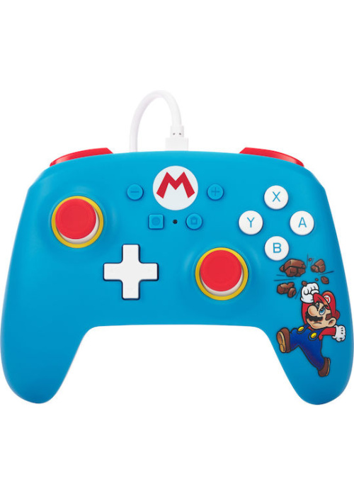 PowerA Wired Controller - Brick Breaker Mario Nintendo Switch Nintendo Switch NEW