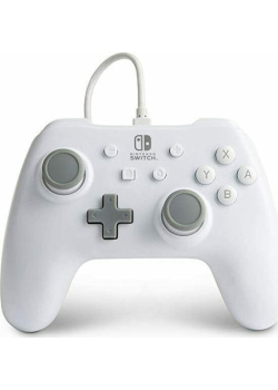 PowerA Wired Controller - White Nintendo Switch NEW