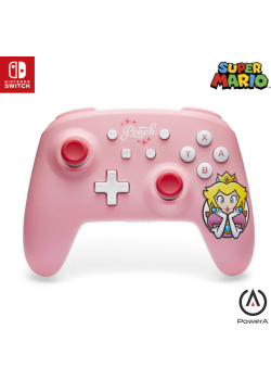 PowerA Wireless Controller ‒ Princess Peach Pink (Nintendo Switch) NEW