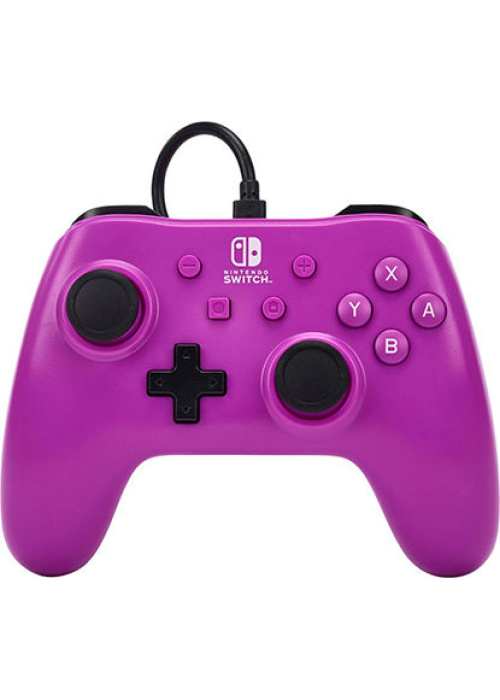 Powera Wired Controller Grape Purple Nintendo Switch NEW