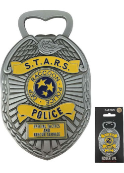 Resident Evil Police Badge Bottle Opener Videogames NEW