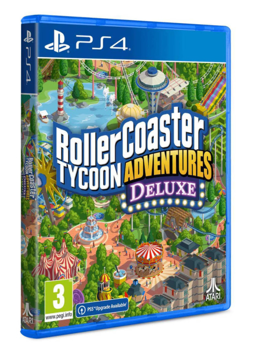 RollerCoaster Tycoon (Adventures Deluxe) PS4 NEW