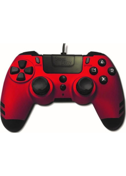STEELPLAY - MetalTech Wired Controller - RED PS4 NEW