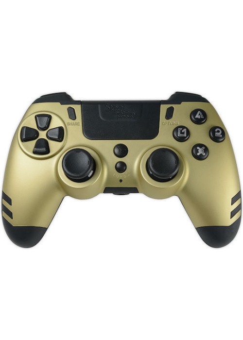 STEELPLAY - MetalTech Wireless Controller - GOLD PS4 NEW