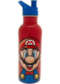 SUPER MARIO (MARIO) METAL CANTEEN DRINKS BOTTLE Videogames 650.0 NEW