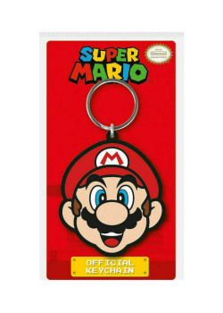 SUPER MARIO (MARIO) PVC KEYCHAIN Videogames NEW