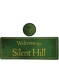 Silent Hill XL Desk Pad and Coaster Set Videogames NEW