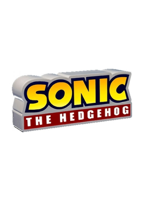 Sonic The Hedgehog Logo Light Videogames NEW