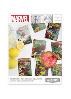 Spiderman Comic Book Coasters Videogames NEW