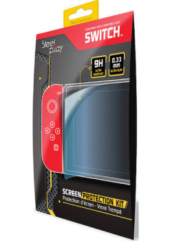 Steelplay Screen Protect - Toughened Glass 9H Nintendo Switch NEW