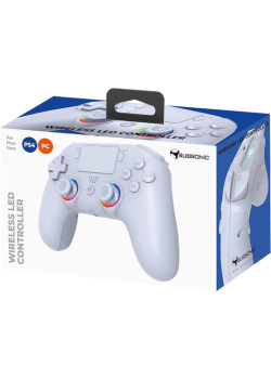 Subsonic Wireless Led Controller PS4 White - PS4Pc PS4 NEW