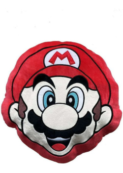 Super Mario Cushion 40cm Videogames Mario NEW