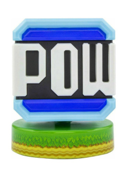 Super Mario - Pow Block Icon Light Videogames NEW