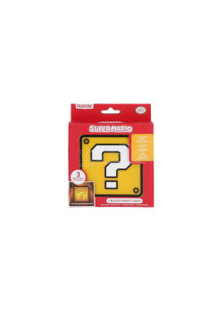 Super Mario - Question Block Night Light Videogames NEW