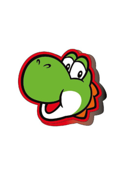 Super Mario Yoshi Cushion 40cm Videogames Yoshi NEW