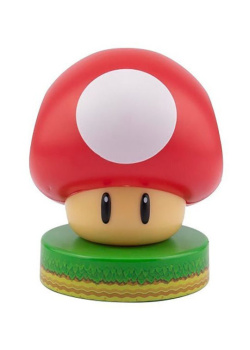 Super Mushroom Icon Light V4 Videogames NEW