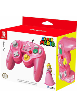 Super Smash Bros Gamepad - Peach Nintendo Switch NEW