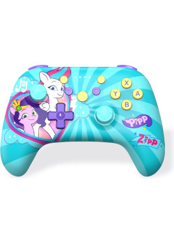 SwitchPC Nano Wireless Controller - My Little Pony Pipp  and  Zipp Nintendo Sw NEW