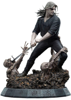 The Witcher (Season 2) - Geralt the White Wolf Limited EditionStatue 14 Scale NEW