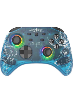 Trade Invaders Harry Potter Expecto Patronum Blue Gamepad Nintendo Switc NEW