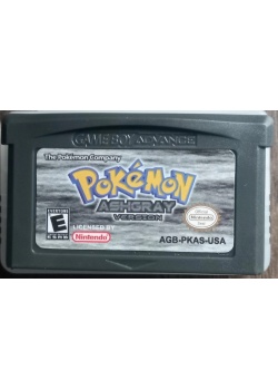 Pokemon - Ashgray (Fan made) Game Boy Advance (NEW) GAME ONLY-REPRO
