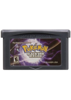 Pokemon - Black Orb (Fan made) Game Boy Advance (NEW) GAME ONLY-REPRO