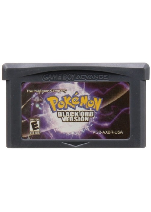 Pokemon - Black Orb (Fan made) Game Boy Advance (NEW) GAME ONLY-REPRO