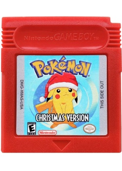 Pokemon - Christmas (Fan made) Game Boy Color (NEW) GAME ONLY-REPRO