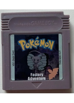 Pokemon - Factory Adventure (Fan made) Game Boy Color (NEW) GAME ONLY-REPRO