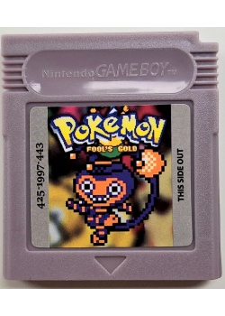 Pokemon - Fool's Gold (Fan made) Game Boy Color (NEW) GAME ONLY-REPRO
