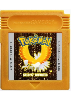 Pokemon - Gold 97 Reforged (Fan made) Game Boy Color (NEW) GAME ONLY-REPRO
