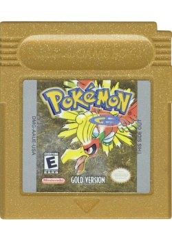 Pokemon - Gold Version Game Boy Color (NEW) GAME ONLY-REPRO