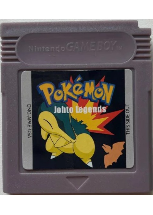 Pokemon - Johto Legends (Fan made) Game Boy Color (NEW) GAME ONLY-REPRO