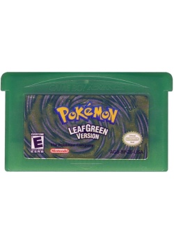 Pokemon - Leaf Green Version Game Boy Advance (NEW) GAME ONLY-REPRO
