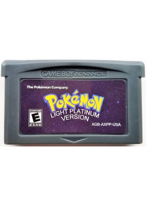 Pokemon - Light Platinum (Fan made) Game Boy Advance (NEW) GAME ONLY-REPRO