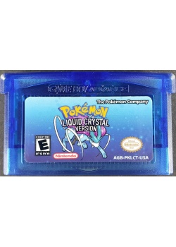 Pokemon - Liquid Crystal (Fan made) Game Boy Advance (NEW) GAME ONLY-REPRO