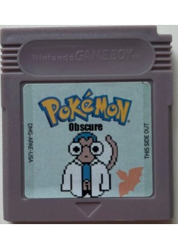 Pokemon - Obscure (Fan made) Game Boy Color (NEW) GAME ONLY-REPRO