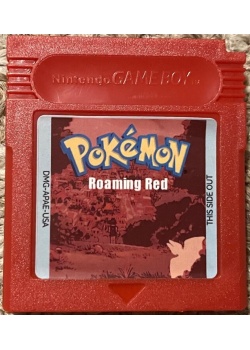 Pokemon - Roaming Red (Fan made) Game Boy Color (NEW) GAME ONLY-REPRO