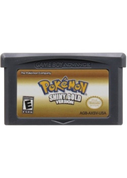 Pokemon - Shiny Gold (Fan made) Game Boy Advance (NEW) GAME ONLY-REPRO