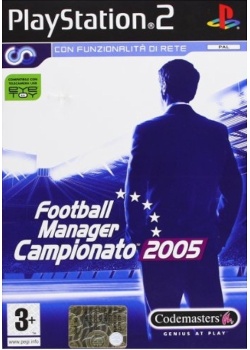 Football Manager campionato 2005 PS2 (NEW)