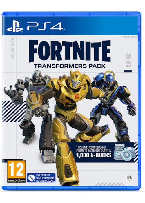Fortnite: Transformers Pack (Code In The Box) PS4 NEW