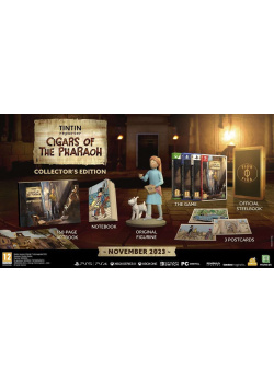 Tintin Reporter: Cigars of the Pharaoh Collector's Edition PS5 NEW