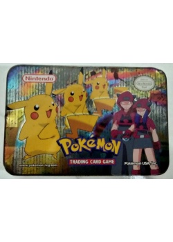 Pokemon Trading Card Metal Case (Used)