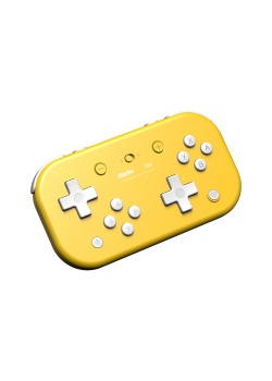 8BitDo Lite Bluetooth Gamepad Yellow Nintendo Switch/PC NEW