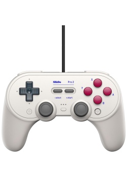 8BitDo Pro2 Wired Gamepad G Classic Nintendo Switch/PC NEW