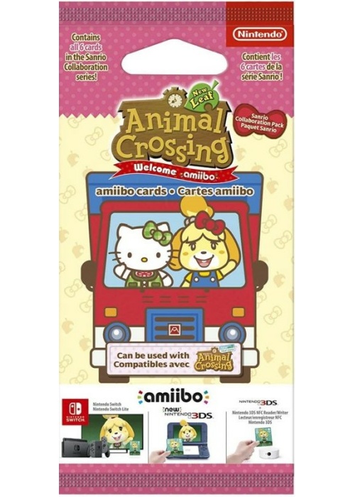 Animal Crossing: New Leaf + Sanrio amiibo Card Nintendo Switch/3DS NEW