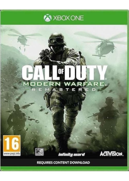 Call of Duty Modern Warfare Remastered XBOX ONE NEW