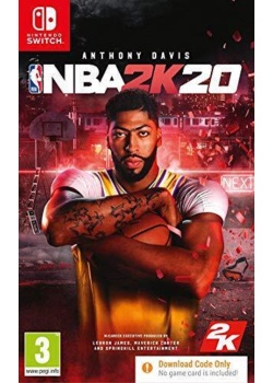 NBA 2K20 - Anthony Davis (Code In Box) Nintendo Switch NEW