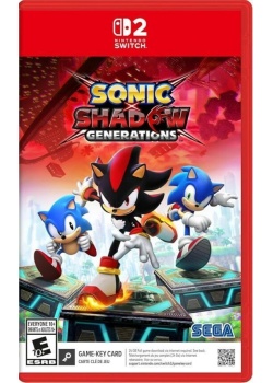 Sonic: X Shadow - Generations (Game-Key Card) Nintendo Switch 2 NEW