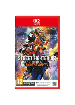 Street Fighter 6 - Years 1-2 - Fighters Edition (Game-Key Card) Nintendo Switch 2 NEW